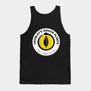 Crowley's Indoor Plants logo - White BG Tank Top